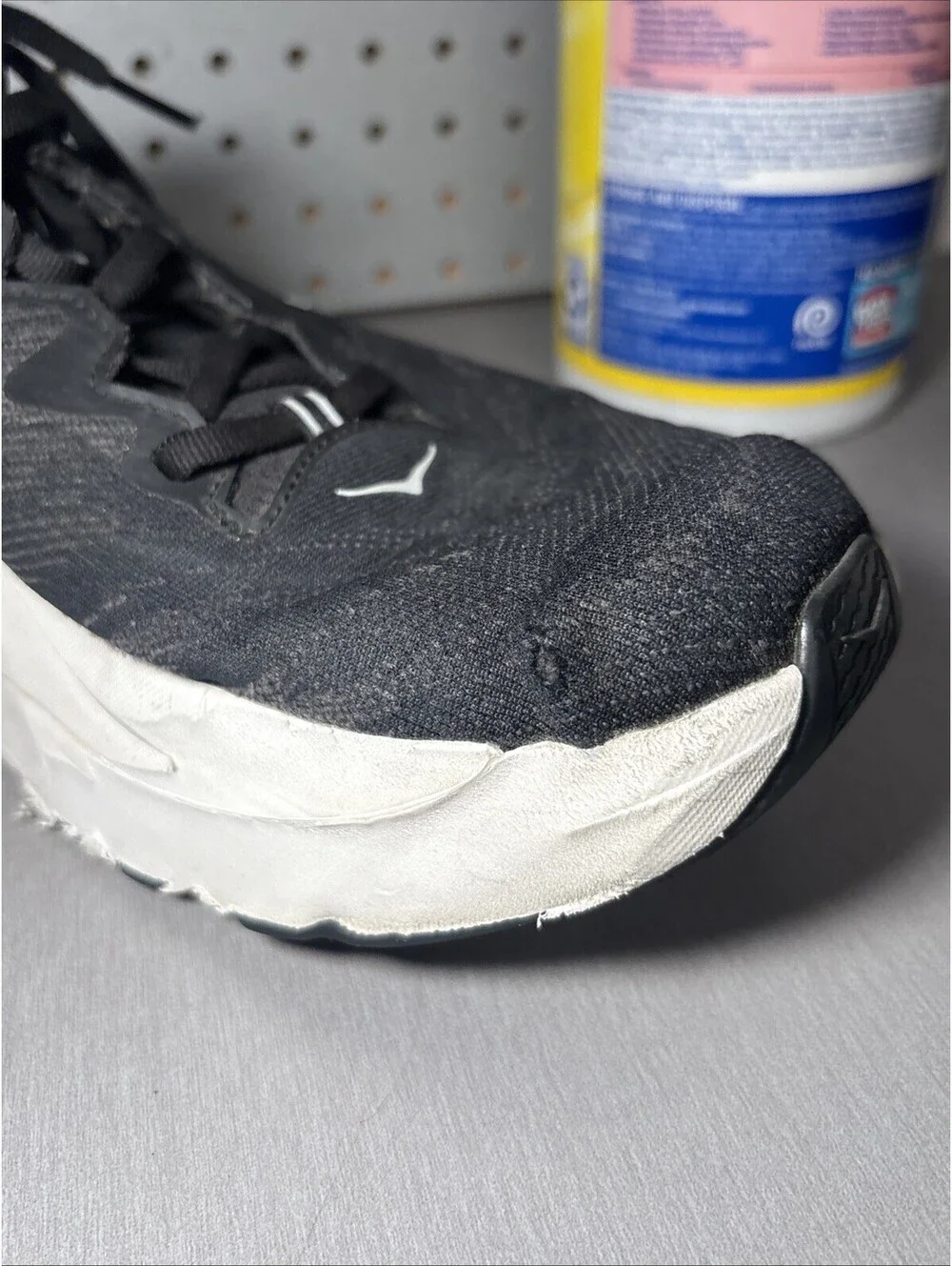 Hoka One One Gaviota 6 Shoes Mens Sz 11 D Black White Running Sneakers
